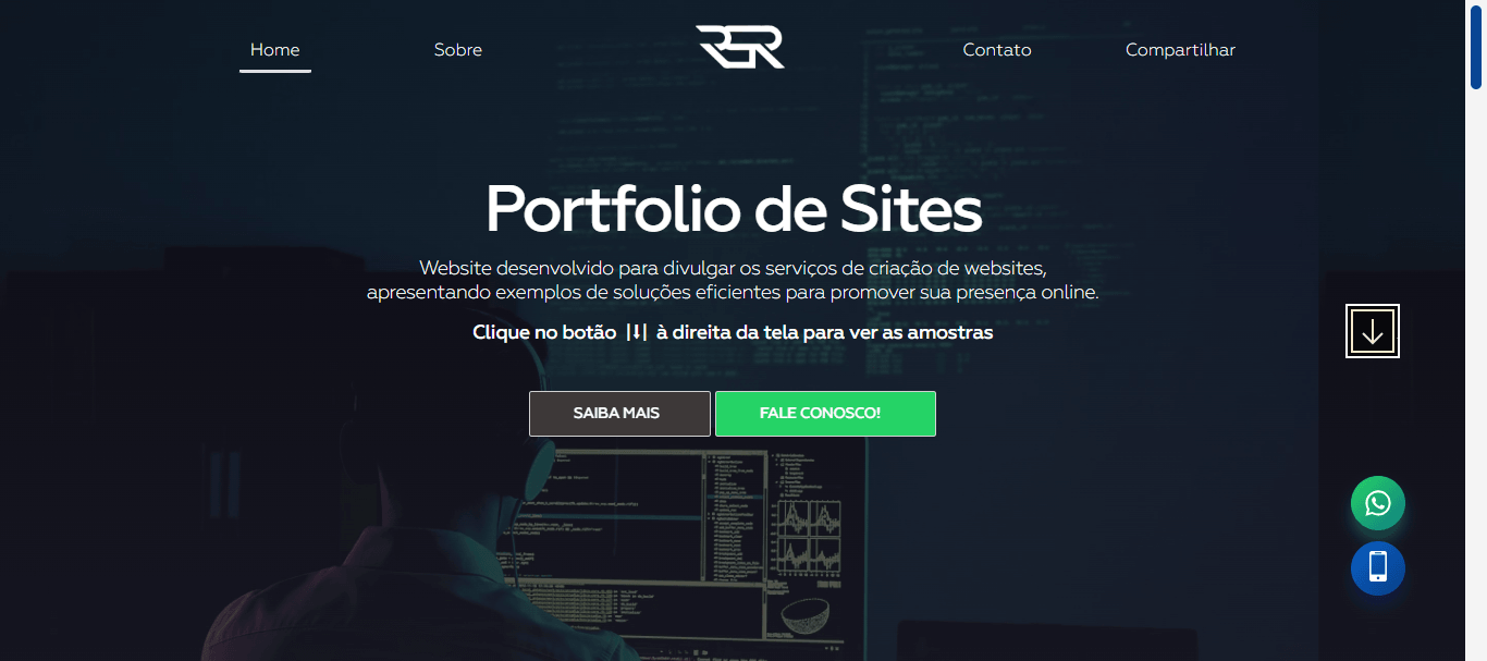 Portfólio de Sites - Divulgador de Projetos